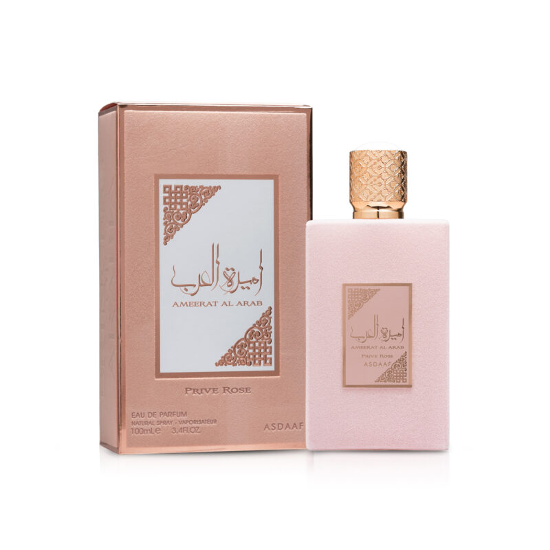 Lattafa Asdaaf Ameerat Al Arab Prive Rose Eau de Parfum Spray for Women, 3.4 Ounce 100 ML - Image 2