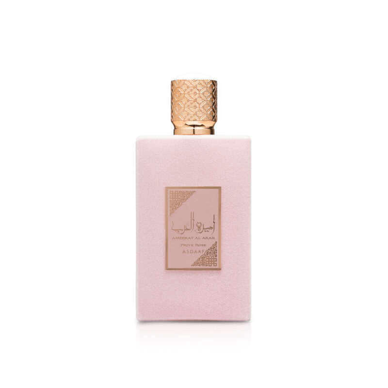 Lattafa Asdaaf Ameerat Al Arab Prive Rose Eau de Parfum Spray for Women, 3.4 Ounce 100 ML