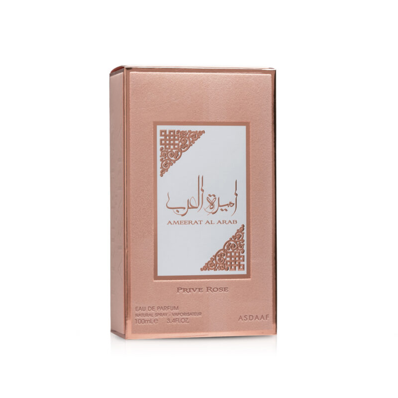 Lattafa Asdaaf Ameerat Al Arab Prive Rose Eau de Parfum Spray for Women, 3.4 Ounce 100 ML - Image 3