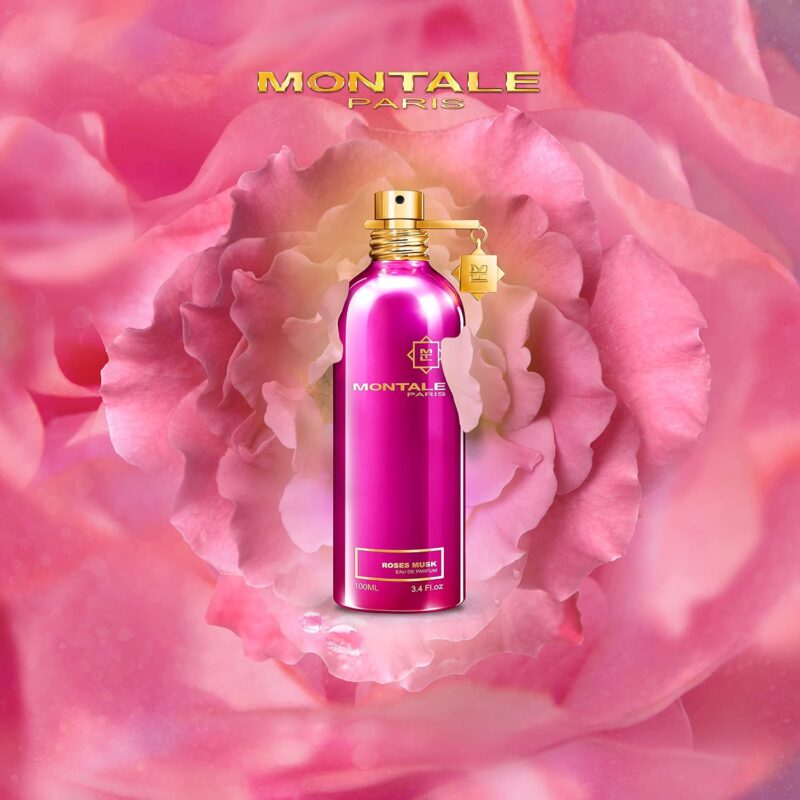 MONTALE Roses Musk Eau de Parfum Spray, 100ml 3.3 Fl Oz - Image 4