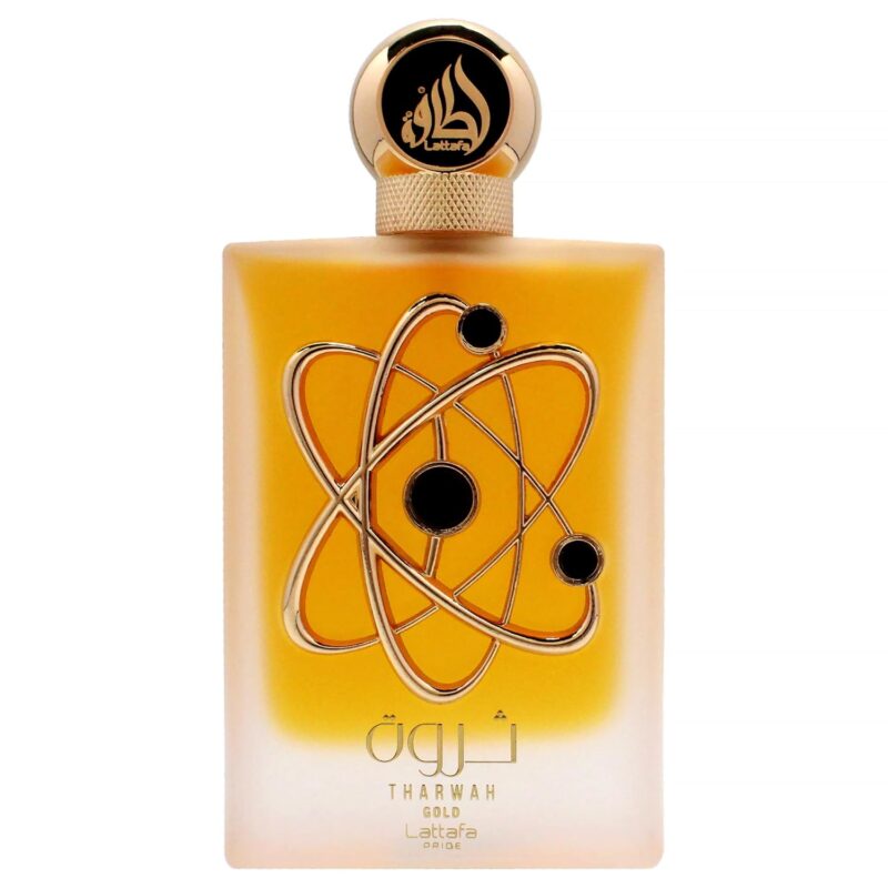 Lattafa Perfumes Tharwah Gold for Unisex Eau de Parfum Spray, 3.4 Ounce - Image 4