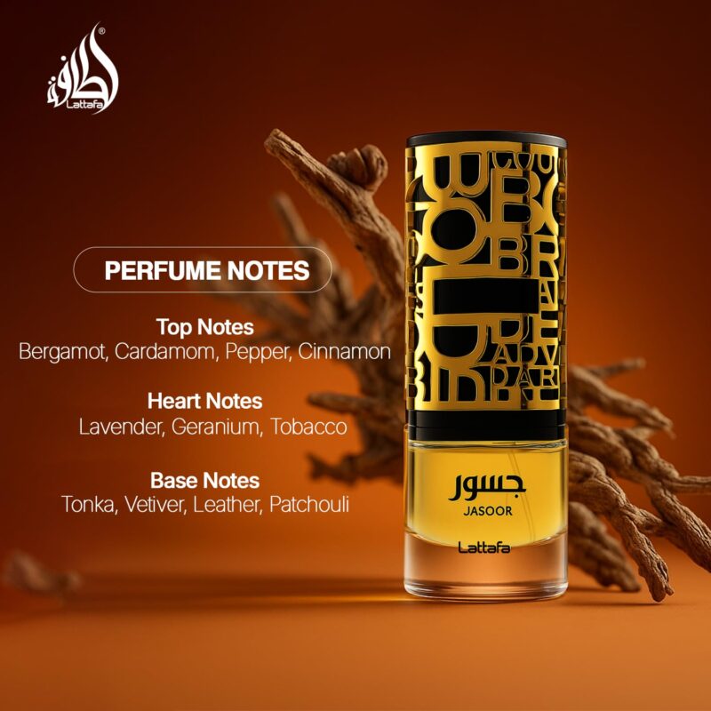 Lattafa Jasoor Eau De Parfum Spray for Men, 3.4 Ounce - Image 4